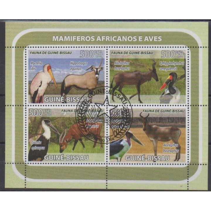 Buy this set of stamps of Guinea-Bissau of the year 2008 (Nb 2558/2561). - Used