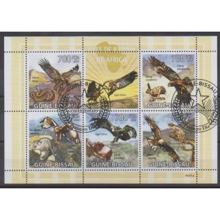 Acheter cette série de timbres de Guinée-Bissau de l'année 2009 (No 3060/3064). - Oblitéré