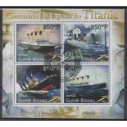 Guinea-Bissau - 2011 - Nb 3953/3956 - Boats - Used