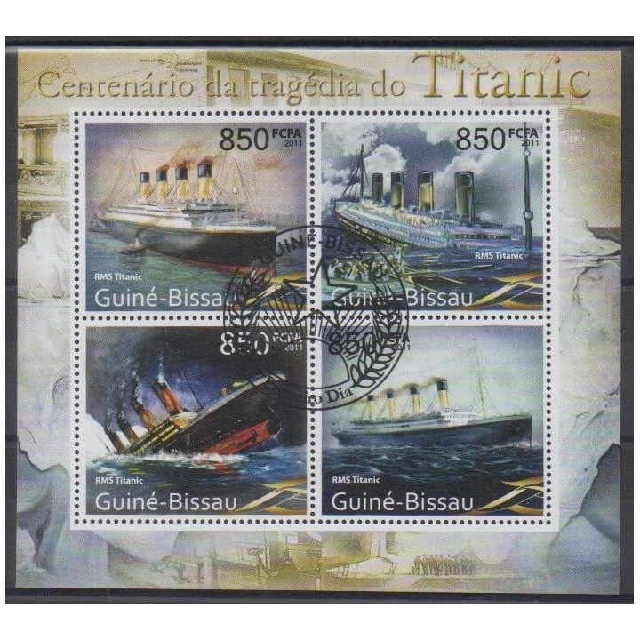 Buy this set of stamps of Guinea-Bissau of the year 2011 (Nb 3953/3956). - Used