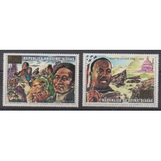 Acheter cette série de timbres de Guinée-Bissau de l'année 1977 (No 43/44).