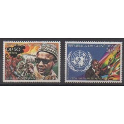 Guinea-Bissau - 1977 - Nb 45/46 - Celebrities