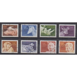 Acheter cette série de timbres de Guinée-Bissau de l'année 1989 (No 556/563). - Oblitéré