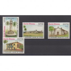 Guinée-Bissau - 1989 - No 496/499 - Monuments