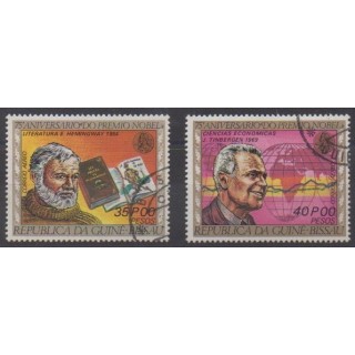 Acheter ces timbres de Guinée-Bissau de l'année 1977 (No PA25/PA26). - Oblitéré
