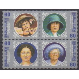 Buy this set of stamps of Marshall of the year 2000 (Nb 1335/1338).