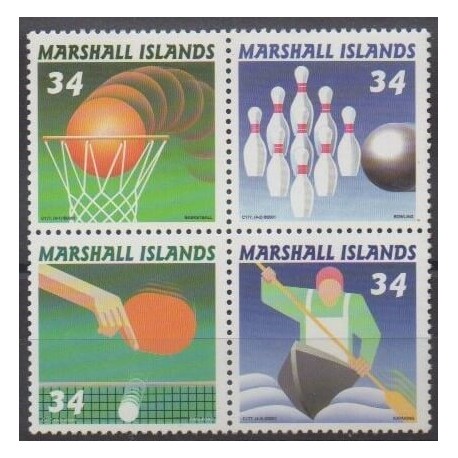 Marshall - 2001 - Nb 1418/1421 - Various sports