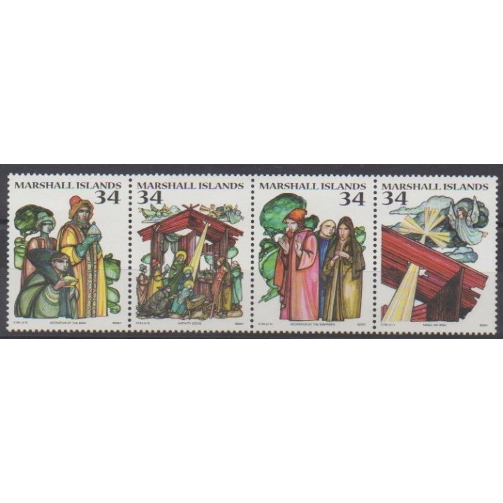 Buy this set of stamps of Marshall of the year 2001 (Nb 1474/1477).