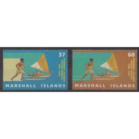 Marshall - 2004 - No 1702/1703 - Service postal