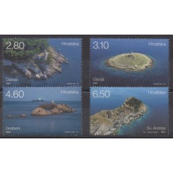 Croatia - 2015 - Nb 1098/1101 - Lighthouses