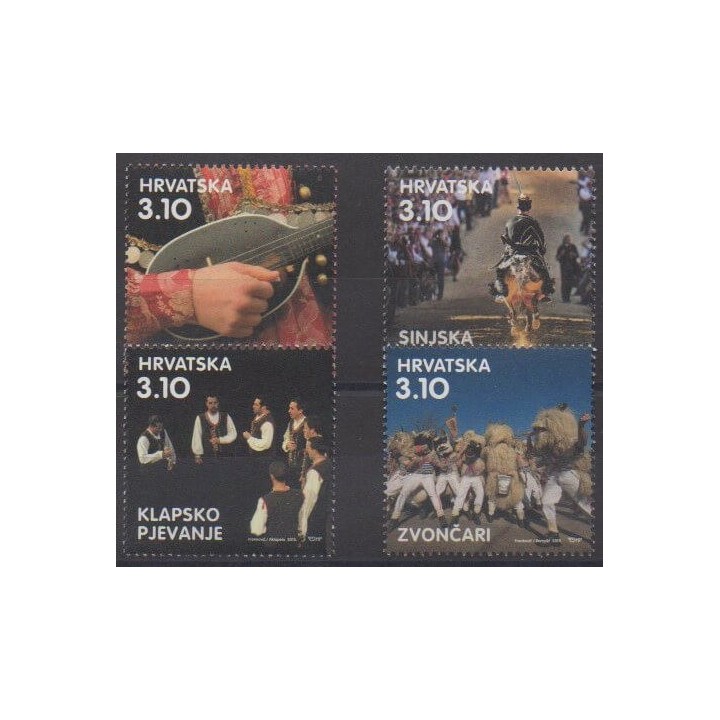Buy this set of stamps of Croatia of the year 2015 (Nb 1107/1110).
