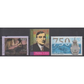 Acheter cette série de timbres de Pologne de l'année 2007 (No 4052/4054).