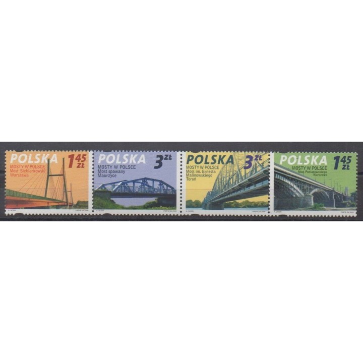 Buy this set of stamps of Poland of the year 2008 (Nb 4109/4112).