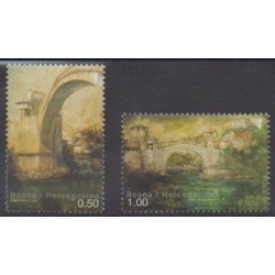 Bosnia and Herzegovina - 2004 - Nb 453/454 - Bridges