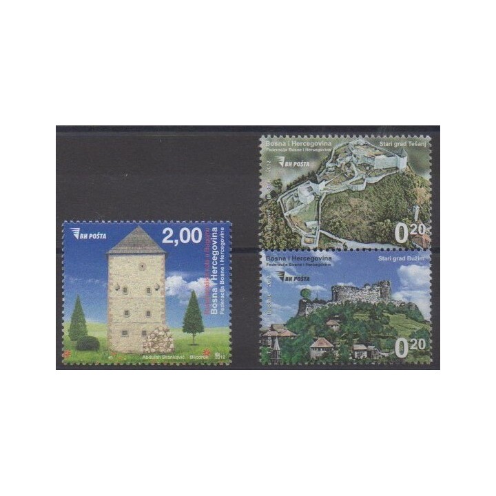 Buy this set of stamps of Bosnia and Herzegovina of the year 2012 (Nb 669/671).