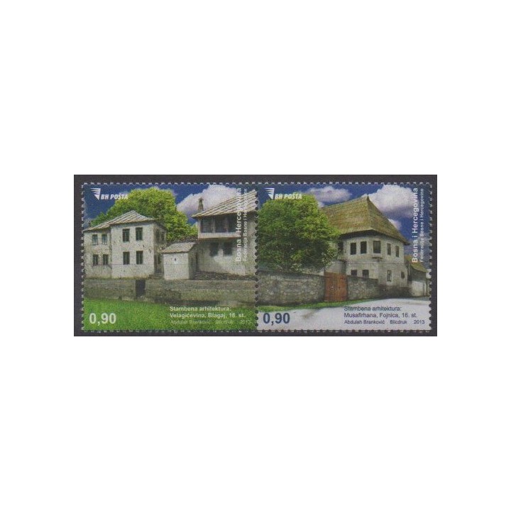 Buy this set of stamps of Bosnia and Herzegovina of the year 2013 (Nb 690/691).