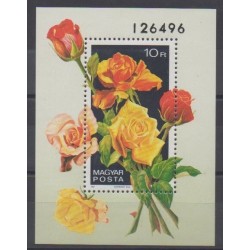 Hungary - 1982 - Nb BF159 - Roses