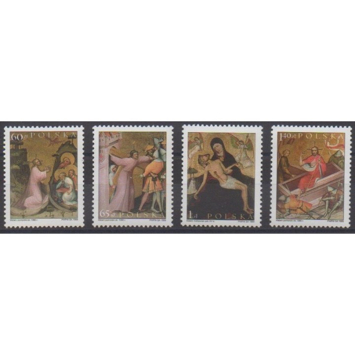 Buy this set of stamps of Poland of the year 1999 (Nb 3527/3530).