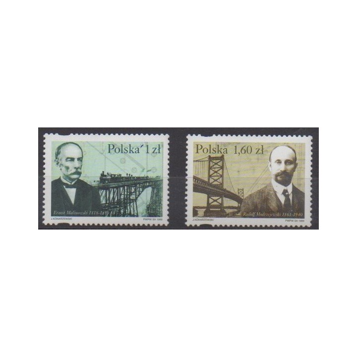 Acheter cette série de timbres de Pologne de l'année 1999 (No 3525/3526).