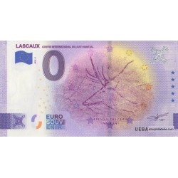 Euro banknote memory - 24 - Lascaux - Fresque des cerfs nageant - 2023-9