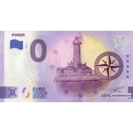 Euro banknote memory - HR-18 - Porer - 2022-4