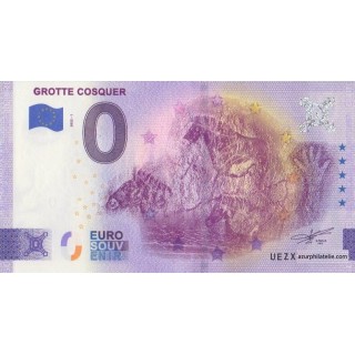 Euro banknote memory - 2022 - Grotte Cosquer - (Bouches-du-Rhône)