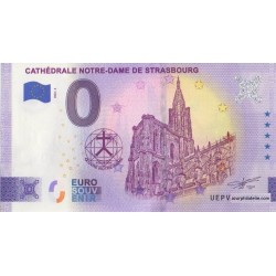 Billet souvenir - 67 - Cathédrale Notre-Dame De Strasbourg - 2022-2