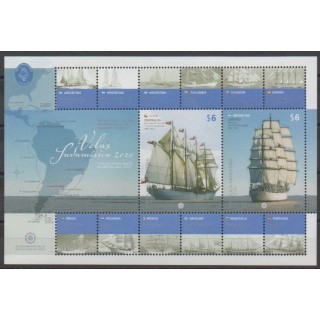 Acheter ce bloc-feuillet d'Argentine de l'année 2010 (No BF114).
