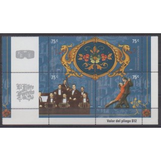 Acheter cette série de timbres d'Argentine de l'année 2000 (No 2213/2216).