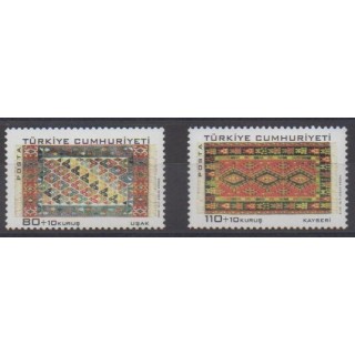 Acheter cette série de timbres de Turquie de l'année 2010 (No 3543/3544).