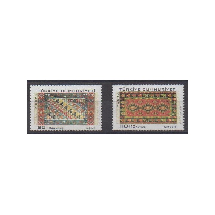 Acheter cette série de timbres de Turquie de l'année 2010 (No 3543/3544).