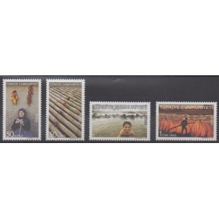 Buy this set of stamps of Turkey of the year 2011 (Nb 3594/3597).