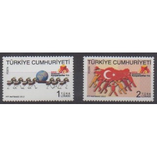 Acheter cette série de timbres de Turquie de l'année 2012 (No 3622/3623).