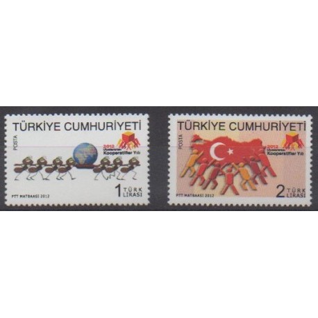Turquie - 2012 - No 3622/3623