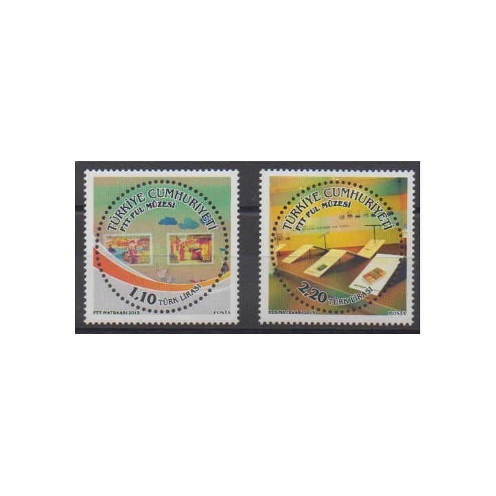 Acheter cette série de timbres de Turquie de l'année 2013 (No 3671/3672).
