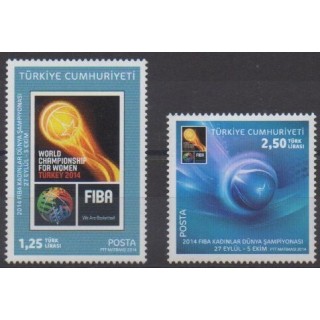 Acheter cette série de timbres de Turquie de l'année 2014 (No 3713/3714).