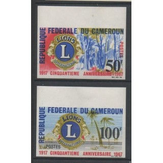 Timbres  - Cameroun - 1967 - No 436/437 ND
