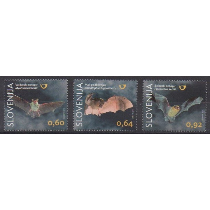 Buy this set of stamps of Slovenia of the year 2014 (Nb 893/895).