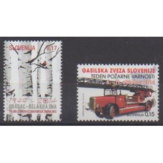 Buy this set of stamps of Slovenia of the year 2014 (Nb TB69/TB70).