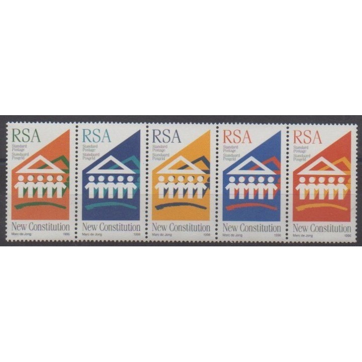 Buy this set of stamps of South Africa of the year 1996 (Nb 918/922).