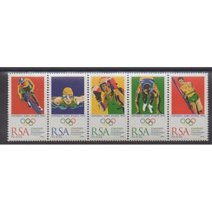 Buy this set of stamps of South Africa of the year 1996 (Nb 907/911).