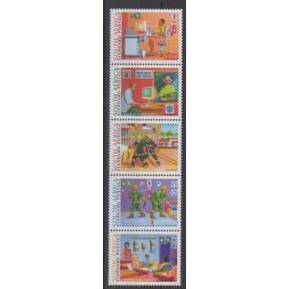 Acheter cette série de timbres d'Afrique du Sud de l'année 2009 (No 1460/1464).