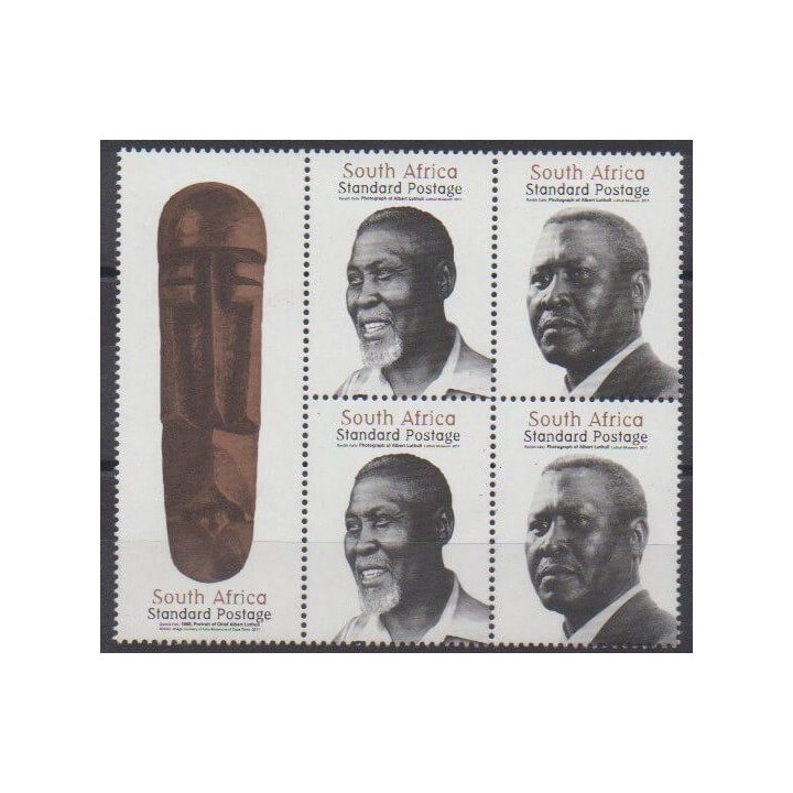 Buy this souvenir sheet  of South Africa of the year 2011 (Nb F1647).