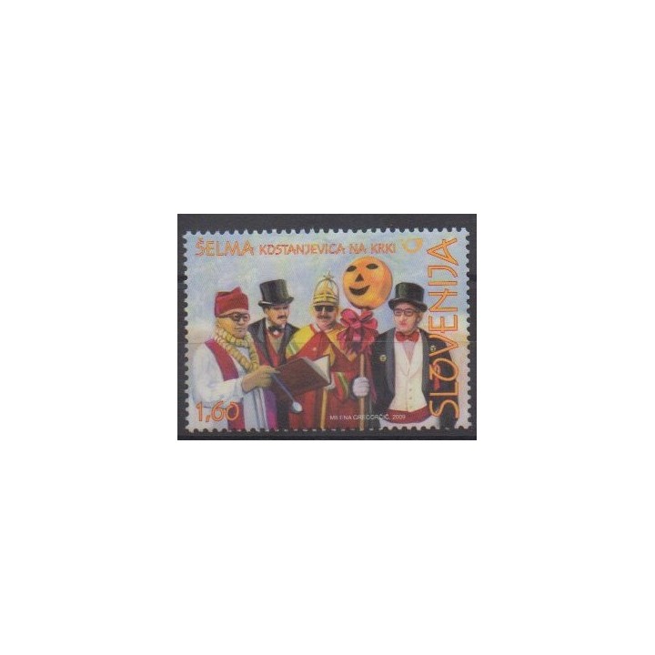 Buy this stamp of Slovenia of the year 2009 (Nb 639).