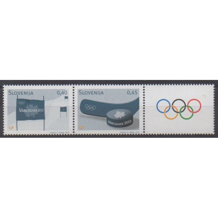 Acheter cette série de timbres de Slovénie de l'année 2010 (No 687/688).