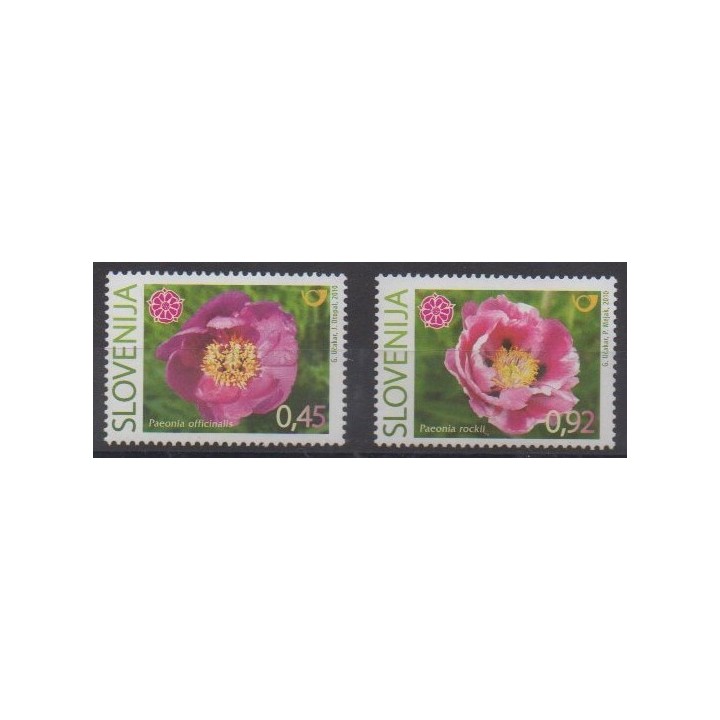 Buy this set of stamps of Slovenia of the year 2010 (Nb 698/699).