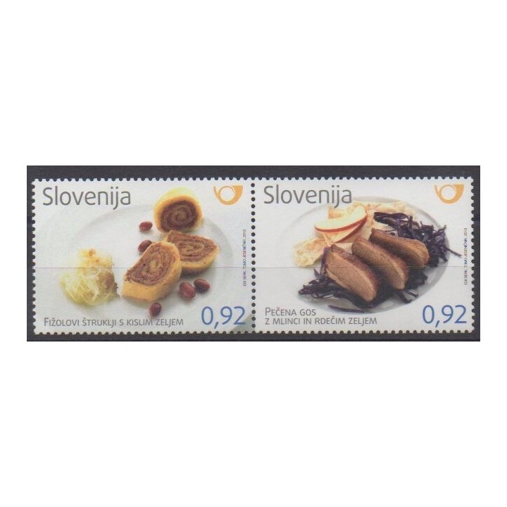 Acheter cette série de timbres de Slovénie de l'année 2013 (No 859/860).