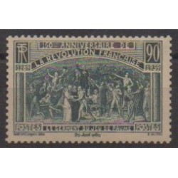 France - Poste - 1939 - Nb 444 - French Revolution