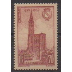 France - Poste - 1939 - No 443 - Églises