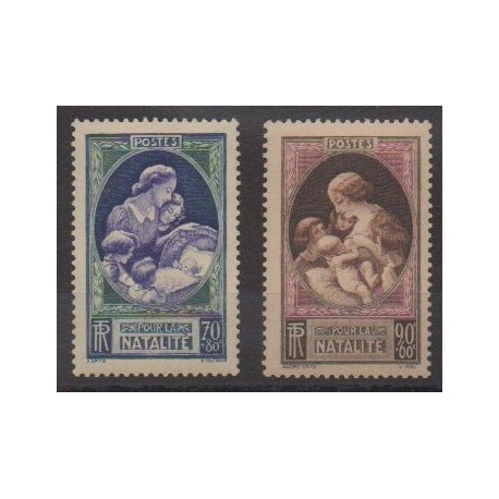 France - Poste - 1939 - Nb 440/441